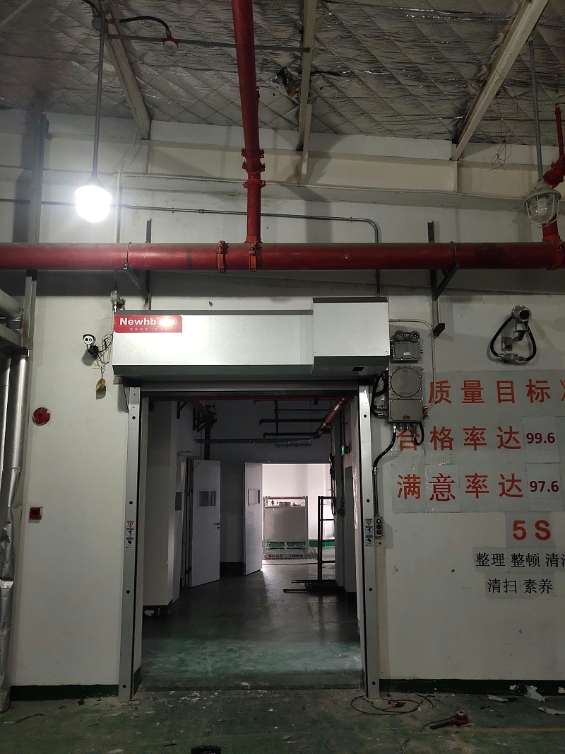 上海品達包裝防（fáng）火防爆門